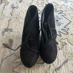 Black booties